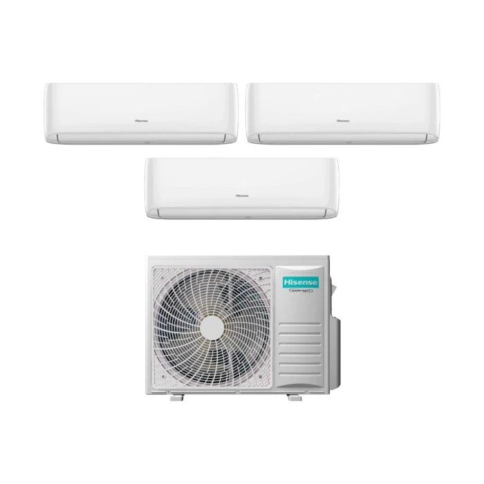 Climatizzatore Trial Split Hisense Hi-Comfort 9+9+9 con installazione inclusa - Risparmio Facile